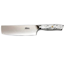 MaceMaker WHITE STONE NAKIRI SanMai damaszkuszi konyhakés kés és bárd