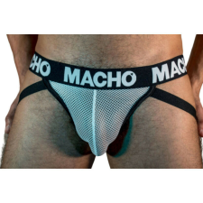 MACHO - MX26X1 JOCK GRID FEHÉR M férfi alsó