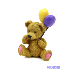  Maci figura lufival 11,5cm dekorációs kellék