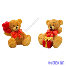 Maci ülő figura 4 cm dekorációs kellék