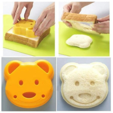  Mackó alakú szendvicskészítő forma gyermekeknek konyhai eszköz