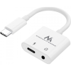 Maclean Adapter Usb Type-C - 3,5 mm-Es Mini Jack Z Power Delivery Pd 30W Maclean, Mctv-848 (MCTV-848)