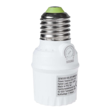 Maclean E27 izzó foglalat hangérzékelővel, max 100W, hatótáv 30dB - 90dB, MCE232 izzó