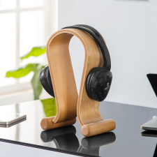 Maclean MC-815O Fa Headset állvány (MC-815O) fejhallgató állvány