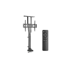 Maclean MC-866 TV mount 165.1 cm (65") Black tv állvány és fali konzol