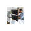 Maclean MC-967 Double Vertical Monitor Desk Mount Screen Holder max VESA 100x100, 13-27", 2x 9kg Powder Coated Tilting Rotating Adjustable