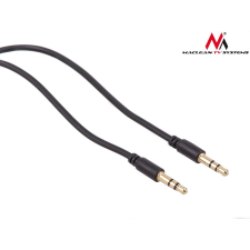Maclean MCTV-815 3.5mm Jack (apa - anya) kábel 1.5m - Fekete (MCTV-815) kábel és adapter
