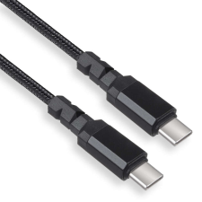 Maclean USB-C kábel, 15 W, 1 m, Maclean MCE493, fekete kábel és adapter
