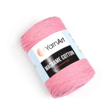 MACRAME COTTON zsinór fonal, 2,5mm - Élénk rózsaszín - 779 rövidáru