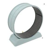  Macska futókerék, tartós szerkezet, csendes működés, kék macskabútor