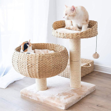  Macskabútor két fonott fekvőhellyel 7620 macskabútor