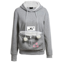  Macskahordozó pulóver beépített cicahordozó zsebbel, macskás dizájnnal szállítóbox, fekhely macskáknak