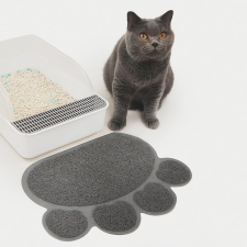  Macskamancs formájú alomtálca alátét — csúszásmentes macskafelszerelés
