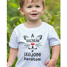 Macskás ajándék - Legjobb barátom gyerek póló gyerek póló