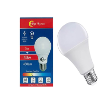 Macvi® LED izzó 5W (40W egyenértékű), 450 lm, energiatakarékos kis helyiségekbe izzó