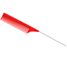 Madan stil fésű 22,5cm - piros fésű