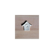 Madárház 1. Mérete: 3,5x3,2 cm dekorációs kellék