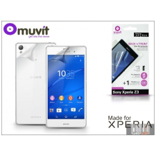Made for Xperia MUVIT Sony Xperia Z3 (D6603) képernyő- és hátlapvédő fólia - Made for Xperia Muvit - 2 db/csomag - antifinger/antiglare tok és táska