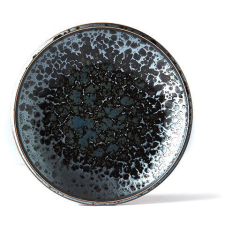 MADE IN JAPAN Black Pearl sekély tányér, 20 cm (MIJC2440) tányér és evőeszköz