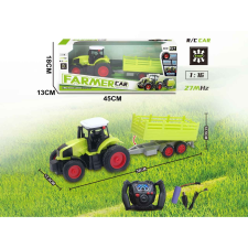 Madej 006384 Távirányítós Traktor pótkocsival (1:16) - Zöld (006384) távirányítós modell