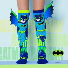  Madmia Neon Batman Boys színes hosszú zokni 6-99 éves korig