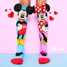  Madmia színes hosszú zokni fantasy lányoknak Mickey és Minnie 6-99 éves korig