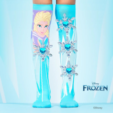  Madmia színes hosszú zokni Frozen fantasy lányoknak 3-5 éves korig gyerek zokni