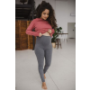  Magas derekú kismama leggings milk & love szürke melanzs