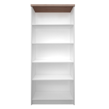 magas könyvespolc, fehér/tölgy sonoma, TOPTY TYP 06 bútor