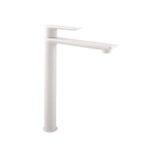  Magas mosdó csaptelep RAV SLEZÁK Nil leeresztőszelep nélkül matt fehér NL130.5BMAT csaptelep