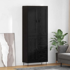  Magasfiú fiókkal Fekete tölgy 69,5 x 34 x 180 cm Faanyag bútor