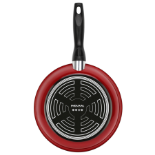 Magefesa -Maison univerzális serpenyő, alumínium, 28x4,5 cm, piros edény