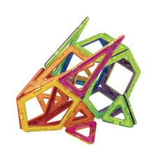 Magformers Basic 40 darabos mágneses építő készlet (005-701013) készségfejlesztő