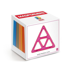 Magformers Super Triangles 12 darabos építő készlet (005-53215) kreatív és készségfejlesztő
