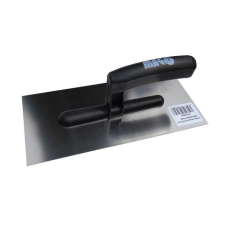 Magg Rozsdamentes acél simító 270x130 mm, síma, műanyag nyél (NH0401) kőműves és burkoló szerszám