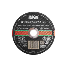 Magg Vágókorong kőre 150x2,5x22,2mm (RS150) csiszolókorong és vágókorong