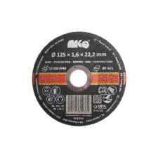 Magg Vágókorong rozsdamentes acélhoz 125x1,6x22,2mm (RN12516) csiszolókorong és vágókorong