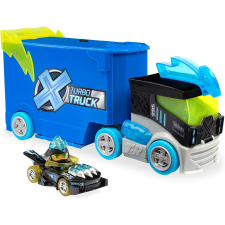 Magic Box T-Racers Turbó teherautó szuperjárgánnyal - Kék (PTRSP114IN40) autópálya és játékautó
