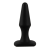Magic Shiver Analplug - szilikon anál dildó (fekete) - tasakban