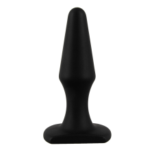 Magic Shiver Analplug - szilikon anál dildó (fekete) - tasakban műpénisz, dildó