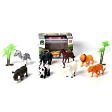 Magic Toys Afrikai állatok játékszett pálmafákkal játékfigura