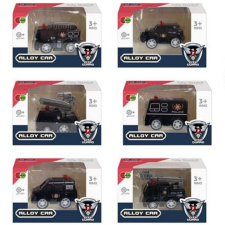 Magic Toys Alloy Car rendőr járművek 6cm többféle változatban autópálya és játékautó