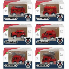 Magic Toys Alloy Car tűzoltó járművek 6 cm többféle változatban autópálya és játékautó