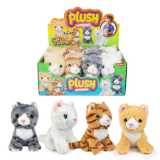 Magic Toys Cuki cica plüss 15cm-es többféle változatban 1db plüssfigura