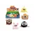 Magic Toys Cuki plüss állatok többféle változatban 1db