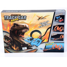 Magic Toys Dinoszauruszos versenypálya hátrahúzós autóval autópálya és játékautó