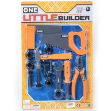 Magic Toys DIY építkezési szerszámkészlet fűrésszel és kalapáccsal barkácsolás