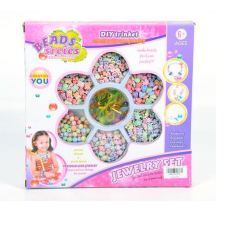 Magic Toys Ékszerkészítő szett vegyes színes gyöngyökkel kreatív és készségfejlesztő