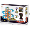 Magic Toys Emeletes parkolóház jelzőlámpával és kisautókkal