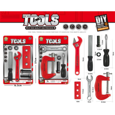 Magic Toys Ezermester szerszámkészlet piros színben kétféle változatban 1db barkácsolás
